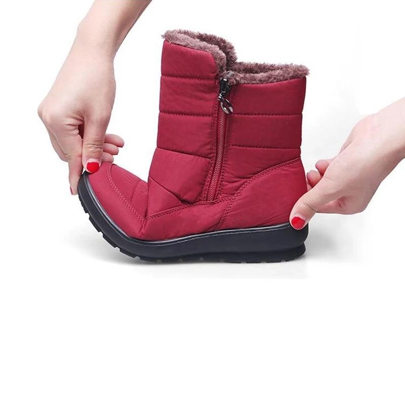 Waterproof non-slip winter boots velvet women warm snow boots 1966SHOES™