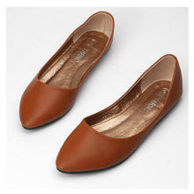 Load image into Gallery viewer, Woman Hand-sewn LeatherLoafers Casual Shoes Women Flats 1966SHOES™