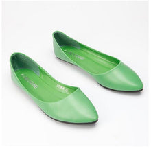 Load image into Gallery viewer, Woman Hand-sewn LeatherLoafers Casual Shoes Women Flats 1966SHOES™