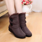 Winter Women Snow Boots Warm waterproof  plush platform 1966SHOES™