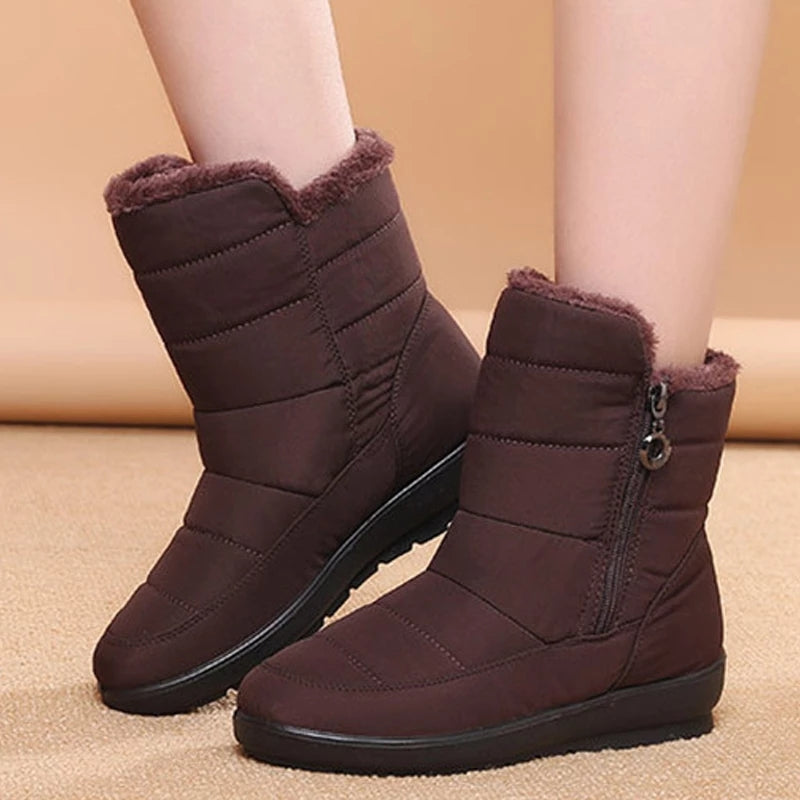 Waterproof non-slip winter boots velvet women warm snow boots 1966SHOES™