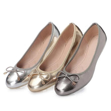 Load image into Gallery viewer, Women Ballerinas Flats shoes Bowtie Ballet 1966SHOES™