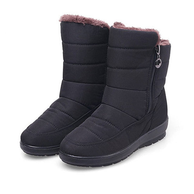 Waterproof non-slip winter boots velvet women warm snow boots 1966SHOES™