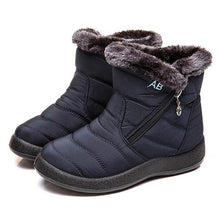 Load image into Gallery viewer, Women ankle boots fur warm snow winter shoes waterproof padded 1966SHOES™