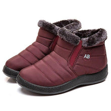 Load image into Gallery viewer, Women ankle boots fur warm snow winter shoes waterproof padded 1966SHOES™